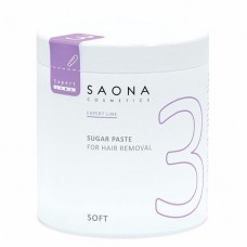 Сахарная паста для шугаринга Saona Cosmetics 3 SOFT Мягкая