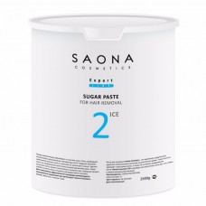 Сахарная паста для шугаринга Saona Cosmetics 2 ICE Очень мягкая 