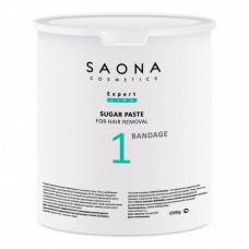 Сахарная паста для шугаринга Saona Cosmetics 1 BANDAGE Бандажная 